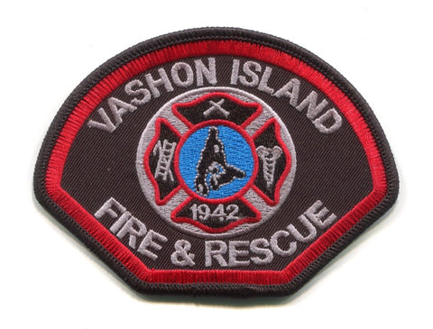 Vashon Island Fire and Rescue Department Patch Washington WA