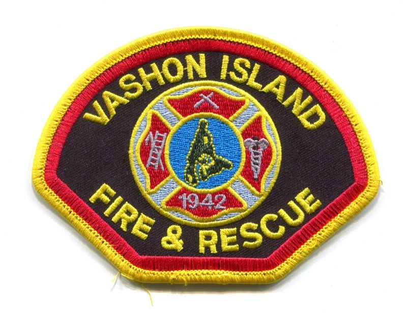 Vashon Island Fire and Rescue Department Patch Washington WA
