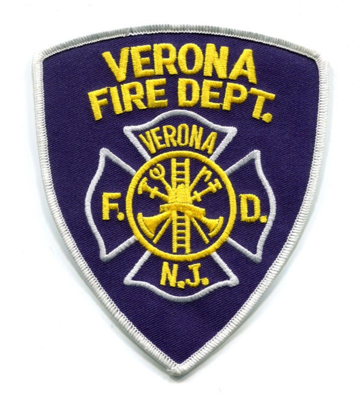 Verona Fire Department Patch New Jersey NJ