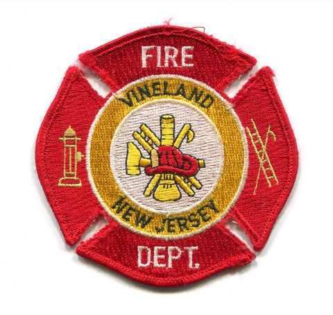 Vineland Fire Department Patch New Jersey NJ