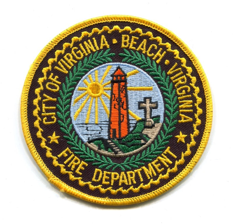 Virginia Beach Fire Department Patch Virginia VA
