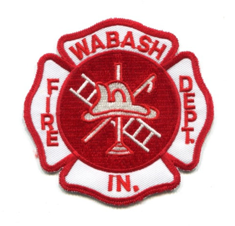 Wabash Fire Department Patch Indiana IN