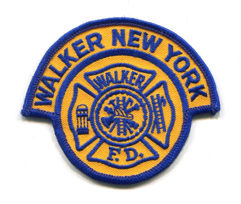 Walker Fire Department Patch New York NY