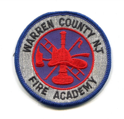 Warren County Fire Department Fire Academy Patch New Jersey NJ