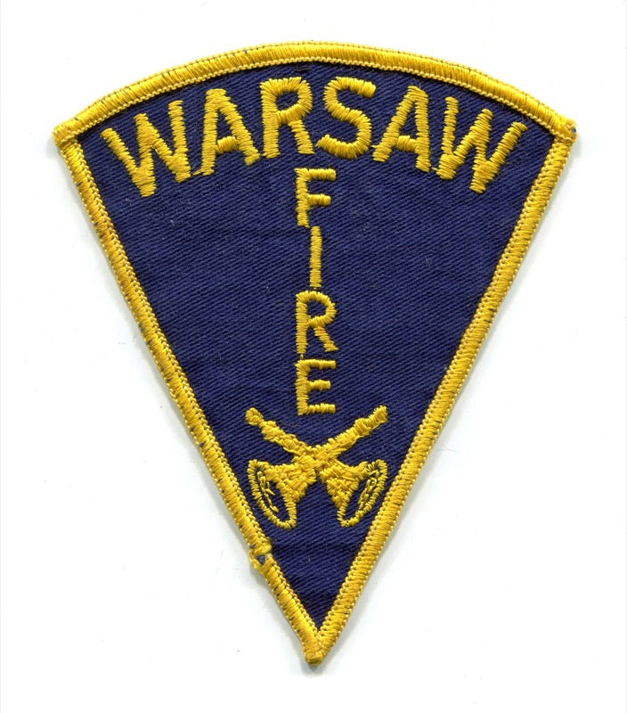 Warsaw Fire Department Patch Indiana IN