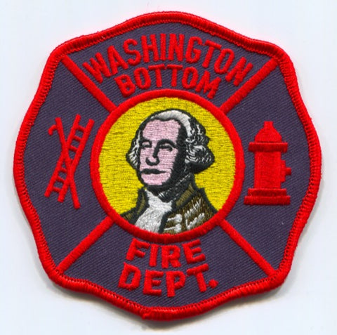 Washington Bottom Fire Department Patch West Virginia WV