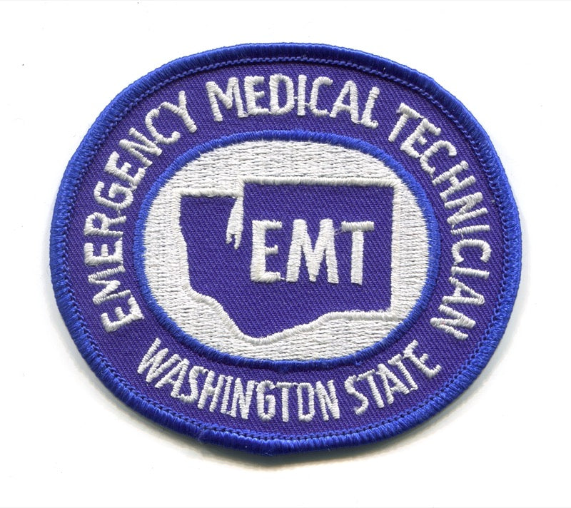 Washington State Emergency Medical Technician EMT EMS Patch Washington WA