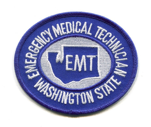 Washington State Emergency Medical Technician EMT EMS Patch Washington WA