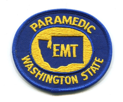 Washington State Emergency Medical Technician EMT Paramedic EMS Patch Washington WA