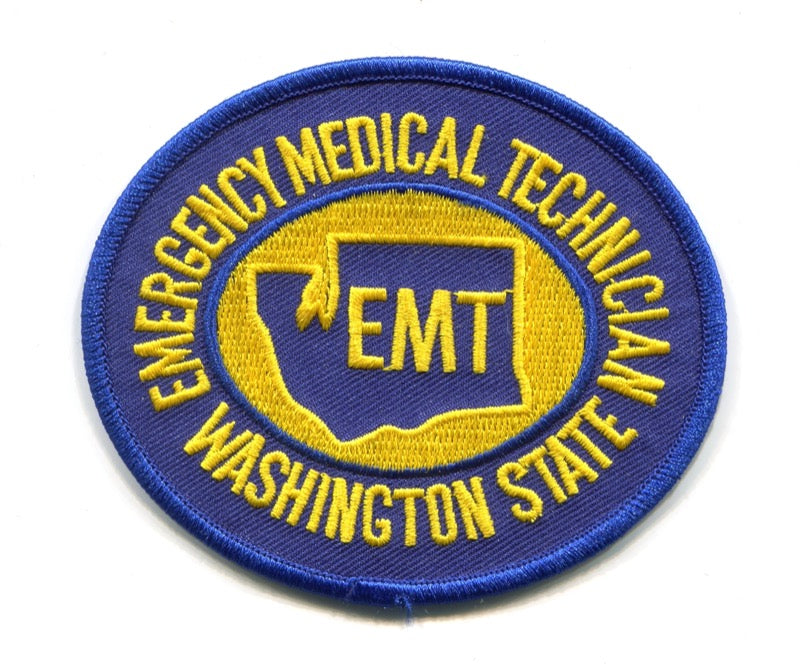 Washington State Emergency Medical Technician EMT EMS Patch Washington WA