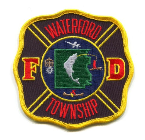 Waterford Township Fire Department Patch Michigan MI