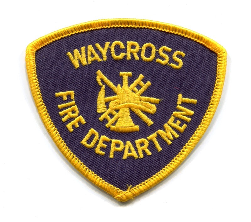 Waycross Fire Department Patch Georgia GA