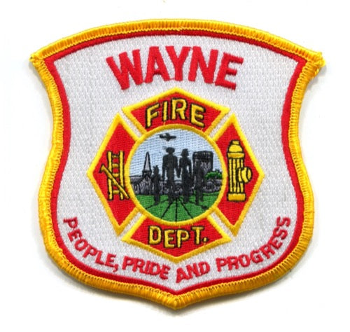 Wayne Fire Department Patch Michigan MI