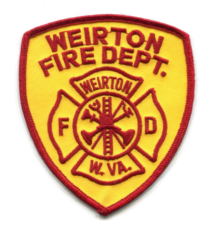 Weirton Fire Department Patch West Virginia WV