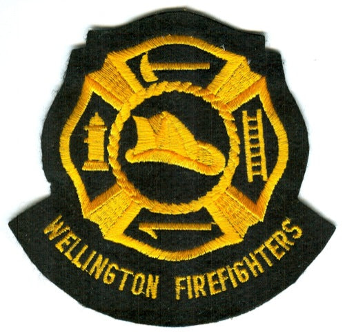 Wellington Fire Department Firefighters Patch Unknown State