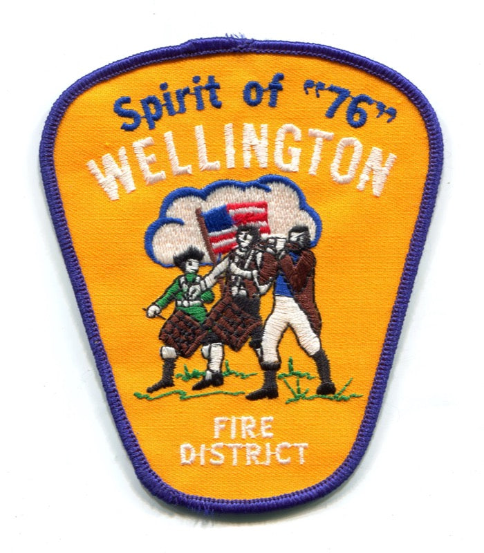 Wellington Fire District Patch Ohio OH