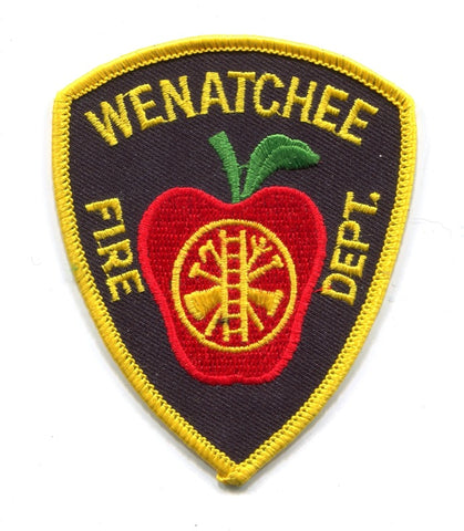 Wenatchee Fire Department Patch Washington WA
