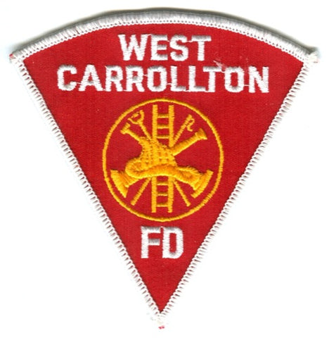 West Carrollton Fire Department Patch Ohio OH
