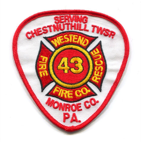 West End Fire Rescue Department Company 43 Monroe County Patch Pennsylvania PA