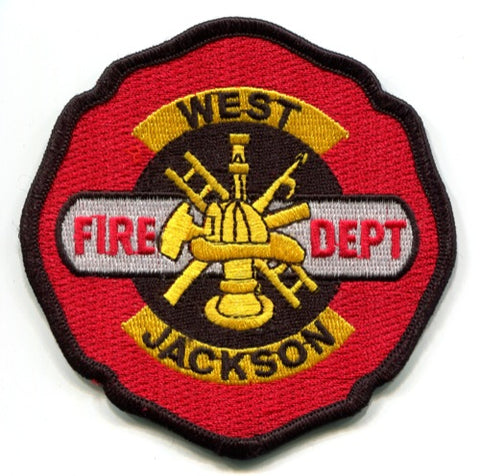 West Jackson Fire Department Patch Georgia GA