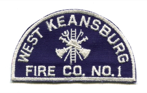 West Keansburg Fire Company Number 1 Patch New Jersey NJ