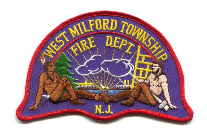 West Milford Township Fire Department Patch New Jersey NJ v3