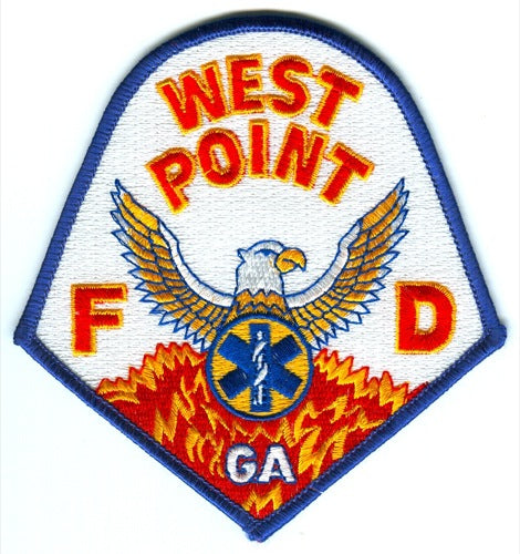 West Point Fire Department Patch Georgia GA