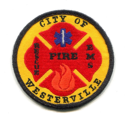 Westerville Fire Rescue EMS Department Patch Ohio OH
