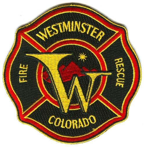 Westminster Fire Rescue Department Patch Colorado CO