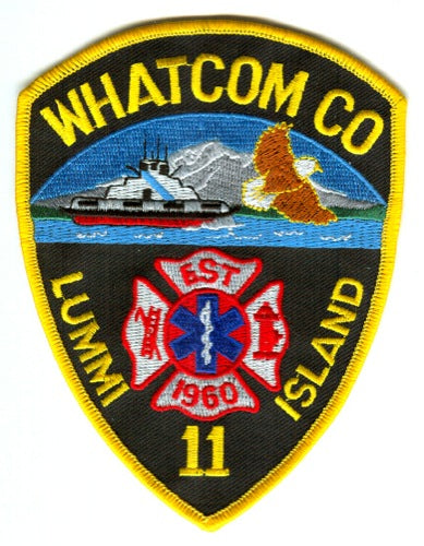 Whatcom County Fire District 11 Lummi Island Patch Washington WA