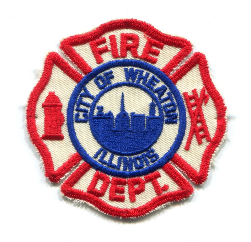 Wheaton Fire Department Patch Illinois IL
