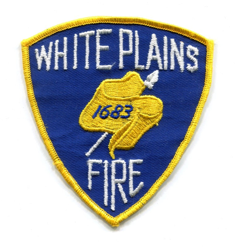 White Plains Fire Department Patch New York NY