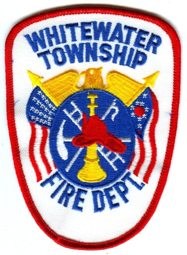 Whitewater Township Fire Department Patch Ohio OH