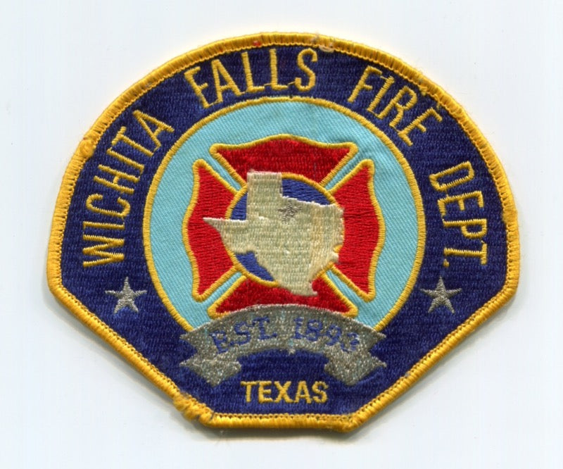 Wichita Falls Fire Department Patch Texas TX