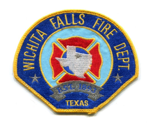 Wichita Falls Fire Department Patch Texas TX