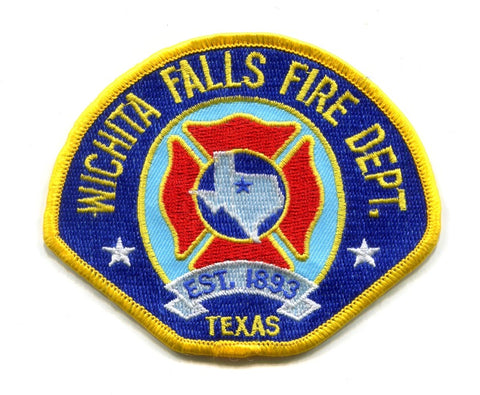 Wichita Falls Fire Department Patch Texas TX