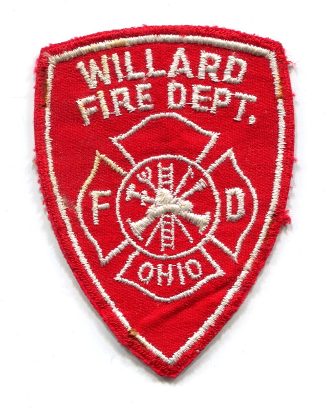 Willard Fire Department Patch Ohio OH