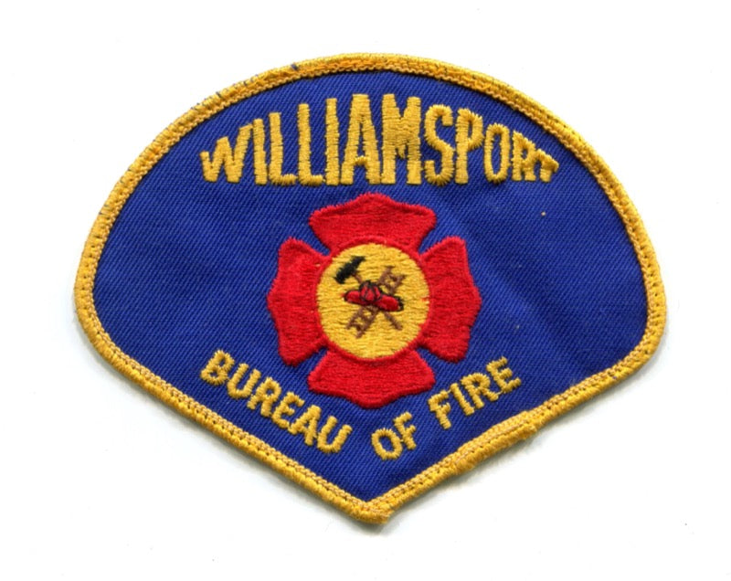 Williamsport Bureau of Fire Department Patch Pennsylvania PA