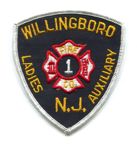 Willingboro Fire Company 1 Ladies Auxiliary Patch New Jersey NJ