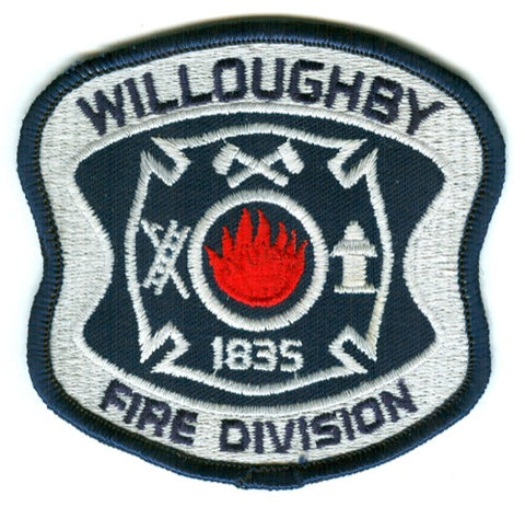 Willoughby Fire Division Department Patch Ohio OH