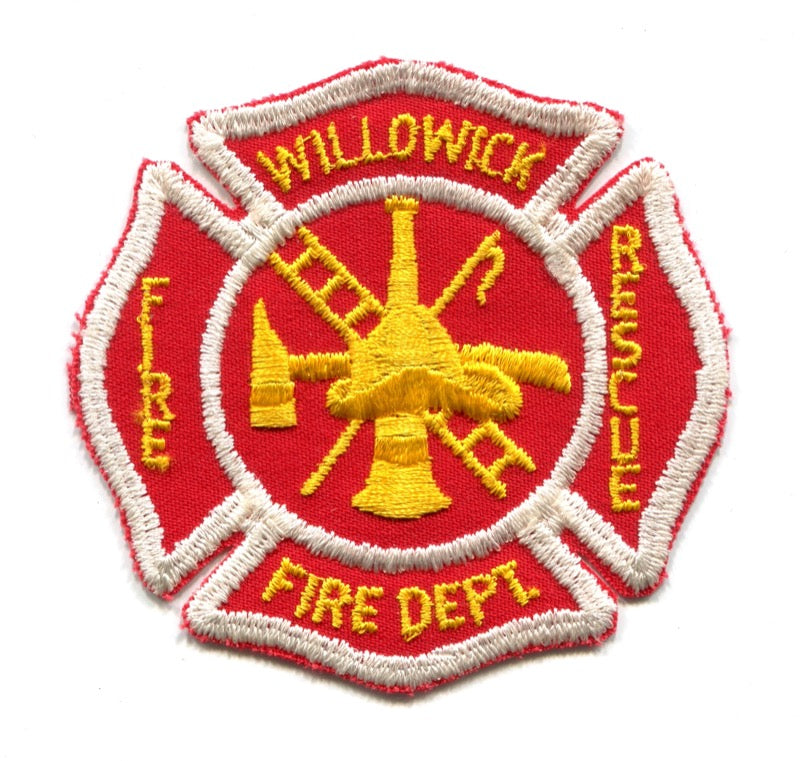 Willowick Fire Rescue Department Patch Ohio OH