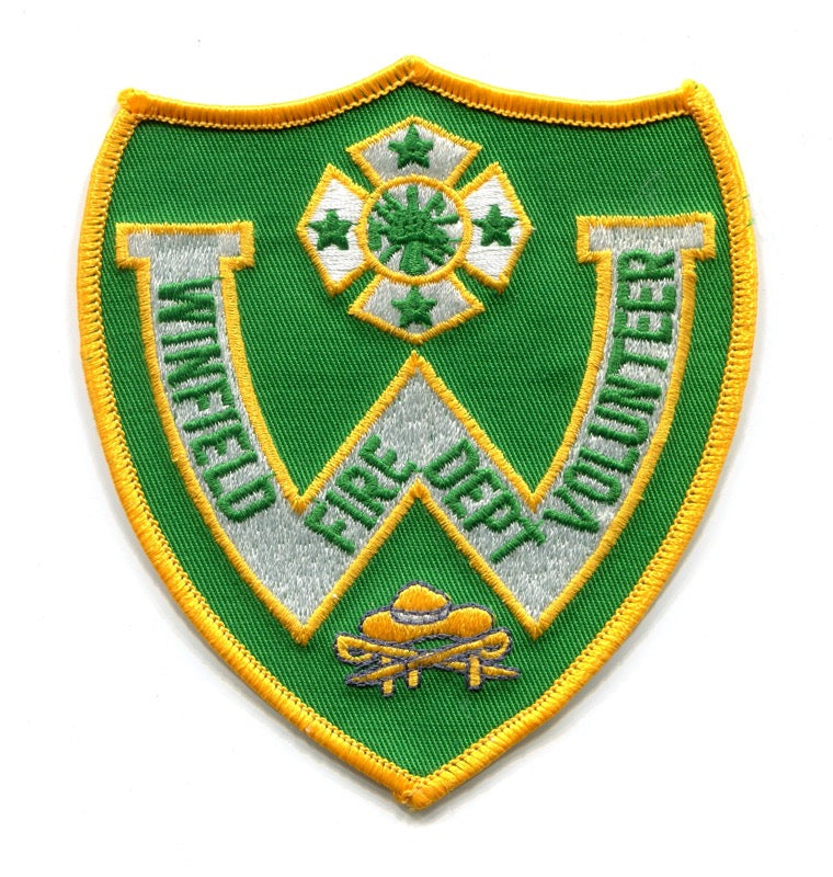 Winfield Volunteer Fire Department Patch West Virginia WV