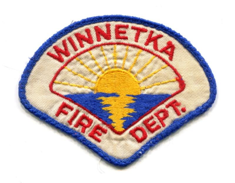 Winnetka Fire Department Patch Illinois IL