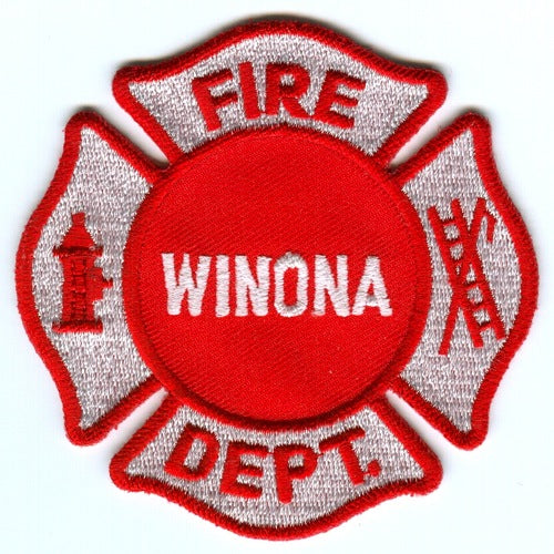 Winona Fire Department Patch Minnesota MN
