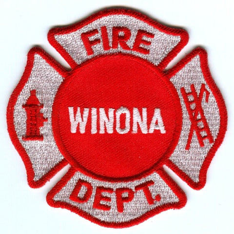 Winona Fire Department Patch Minnesota MN