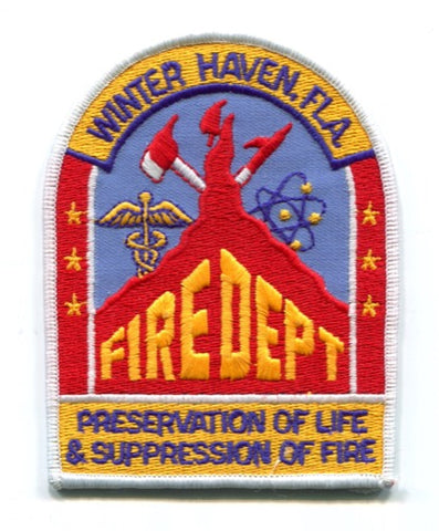 Winter Haven Fire Department Patch Florida FL