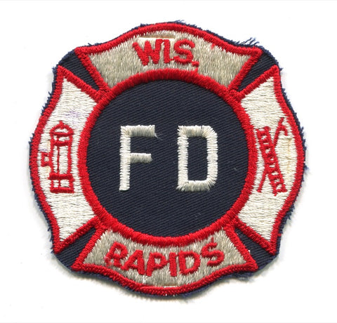 Wisconsin Rapids Fire Department Patch Wisconsin WI