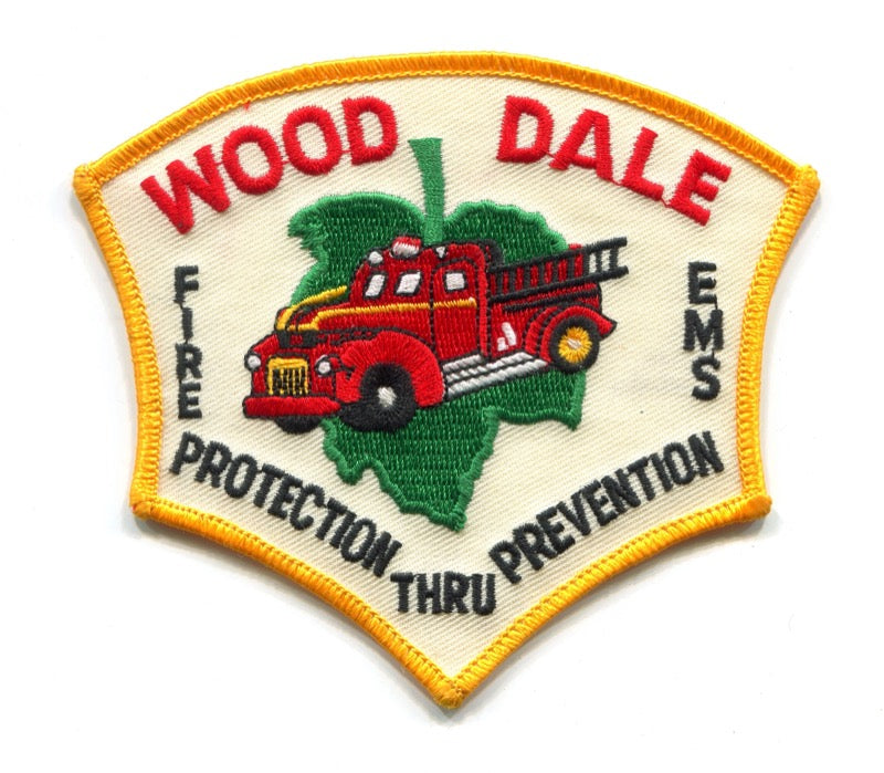 Wood Dale Fire Department Patch Illinois IL