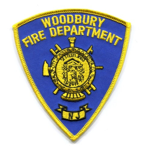 Woodbury Fire Department Patch New Jersey NJ