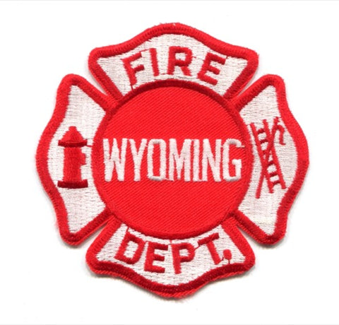 Wyoming Fire Department Patch Michigan MI